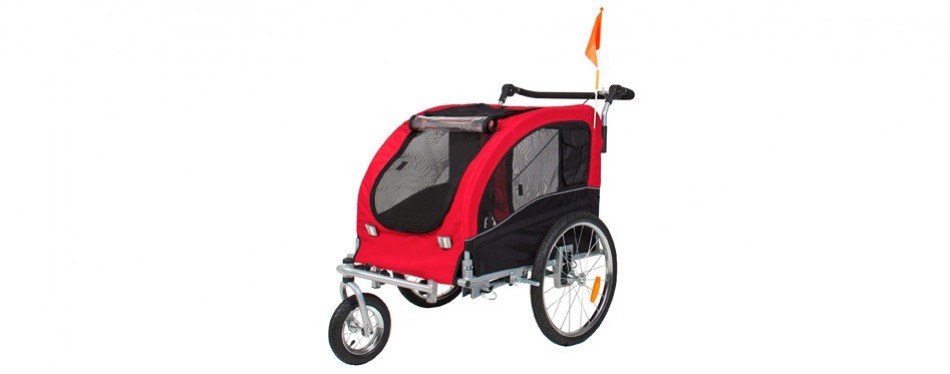 foldable bike trailer stroller