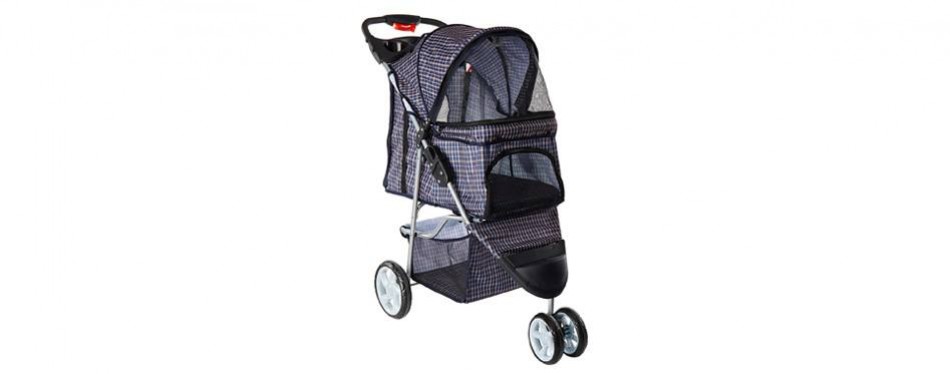 three wheel dog stroller